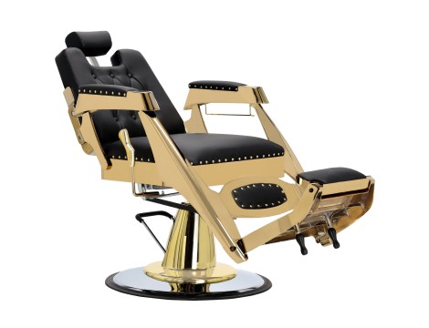 Fotel fryzjerski barberski hydrauliczny do salonu fryzjerskiego barber shop Cassus Barberking produkt złożony - 4