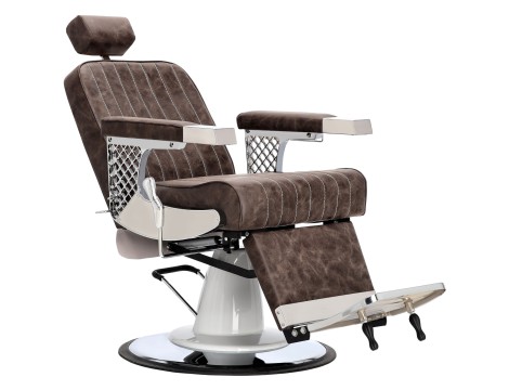 Fotel fryzjerski barberski hydrauliczny do salonu fryzjerskiego barber shop Talus Barberking w 24H produkt złożony - 3