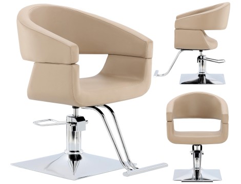 Fotel fryzjerski Coco hydrauliczny obrotowy do salonu fryzjerskiego podnóżek krzesło fryzjerskie