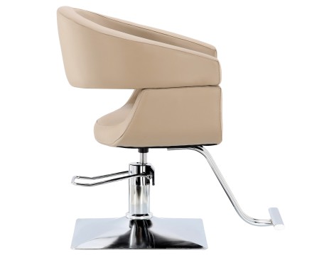 Fotel fryzjerski Coco hydrauliczny obrotowy do salonu fryzjerskiego podnóżek krzesło fryzjerskie - 3