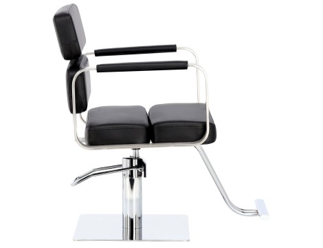 Fotel fryzjerski Finn hydrauliczny obrotowy do salonu fryzjerskiego podnóżek krzesło fryzjerskie - 3
