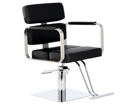 Fotel fryzjerski Finn hydrauliczny obrotowy do salonu fryzjerskiego podnóżek krzesło fryzjerskie - 2