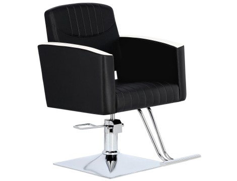 Fotel fryzjerski Cruz hydrauliczny obrotowy do salonu fryzjerskiego podnóżek krzesło fryzjerskie - 2