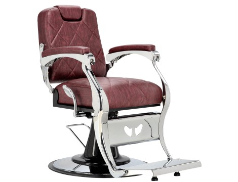 Fotel fryzjerski barberski hydrauliczny do salonu fryzjerskiego barber shop Dion Barberking produkt złożony - 2
