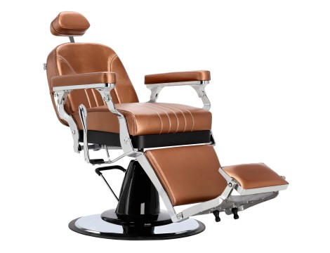 Fotel fryzjerski barberski hydrauliczny do salonu fryzjerskiego barber shop Perseus Barberking produkt złożony - 6