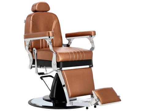 Fotel fryzjerski barberski hydrauliczny do salonu fryzjerskiego barber shop Perseus Barberking produkt złożony - 2