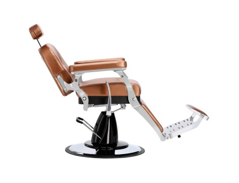 Fotel fryzjerski barberski hydrauliczny do salonu fryzjerskiego barber shop Perseus Barberking produkt złożony - 7