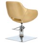 Fotel fryzjerski Laura hydrauliczny obrotowy do salonu fryzjerskiego krzesło fryzjerskie - 4
