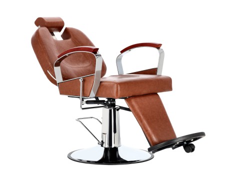 Fotel fryzjerski barberski hydrauliczny do salonu fryzjerskiego barber shop Carson barberking w 24H produkt złożony - 7