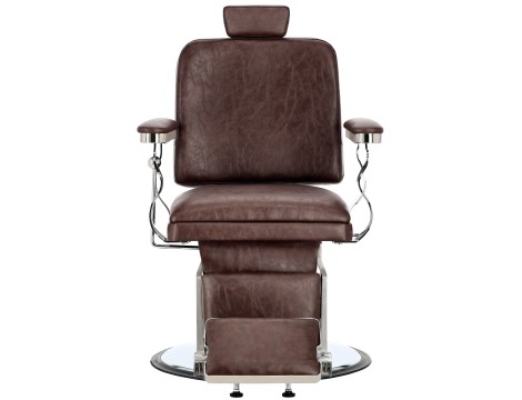 Fotel fryzjerski barberski hydrauliczny do salonu fryzjerskiego barber shop Asher Barberking w 24H produkt złożony - 5