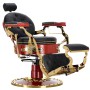 Fotel fryzjerski barberski hydrauliczny do salonu fryzjerskiego barber shop Red Jack Barberking produkt złożony - 6
