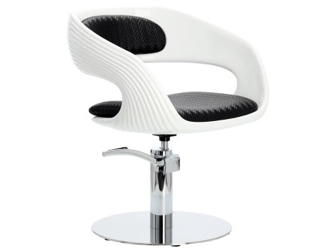 Fotel fryzjerski hydrauliczny obrotowy do salonu fryzjerskiego podnóżek krzesło fryzjerskie - 5
