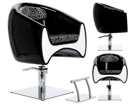 Fotel fryzjerski hydrauliczny obrotowy do salonu fryzjerskiego podnóżek krzesło fryzjerskie