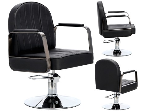 Fotel fryzjerski Drake hydrauliczny obrotowy do salonu fryzjerskiego krzesło fryzjerskie