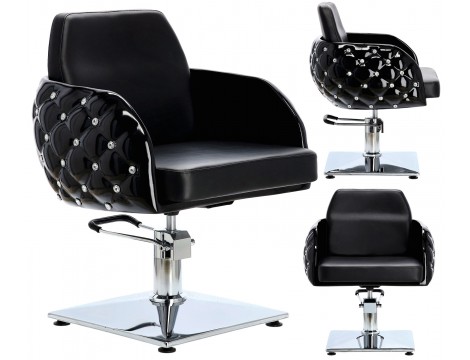 Fotel fryzjerski Leo hydrauliczny obrotowy do salonu fryzjerskiego krzesło fryzjerskie