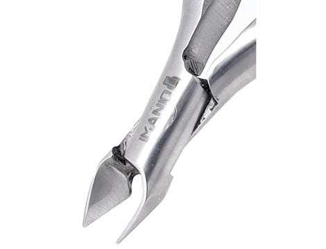 Cążki do skórek paznokci obcinaczki nożyczki kosmetyczne manicure gabinet SPA srebrne - 6