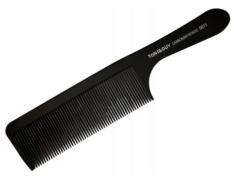Zestaw grzebieni fryzjerskich do strzyżenia włosów 20 sztuk karbonowe czarne - 2