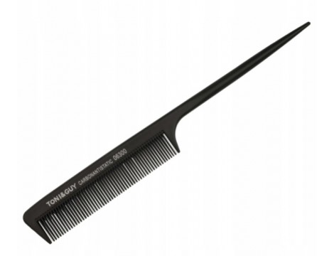 Zestaw grzebieni fryzjerskich do strzyżenia włosów 20 sztuk karbonowe czarne - 11