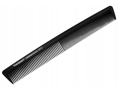Zestaw grzebieni fryzjerskich do strzyżenia włosów 20 sztuk karbonowe czarne - 3