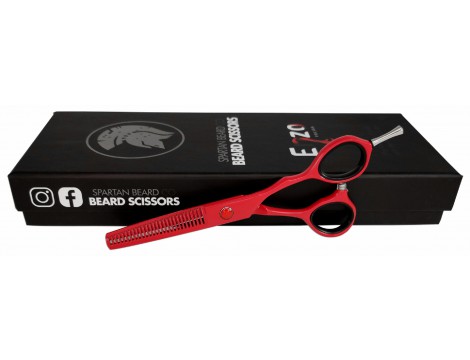 Degażówki nożyczki fryzjerskie 5,5 red teflon offs