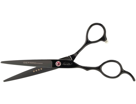 GEPARD Nożyczki leworęczne 6,0 offset fryzjerskie do strzyżenia włosów do salonu linia Superior - 2