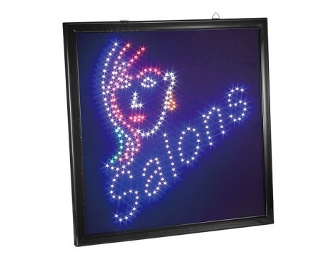 Tablica świetlna LED do salonów fryzjerskich i kosmetycznych reklama design szyld