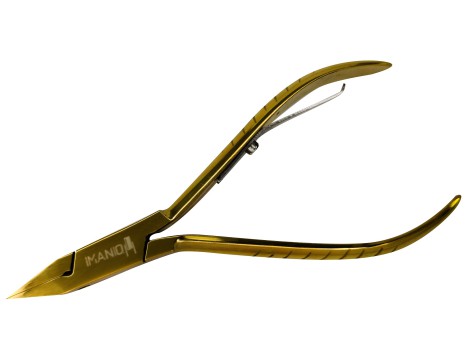 Cążki proste do paznokci gold 917e- 11,5 cm imaniq