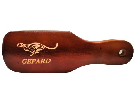 Szczotka kartacz do brody 100% natura włosie dzika z rączką Gepard G-156 - 3
