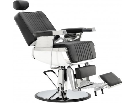 Fotel fryzjerski barberski hydrauliczny do salonu fryzjerskiego barber shop Parys Barberking - 3