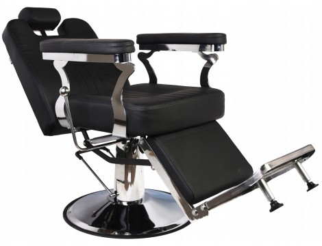Fotel fryzjerski barberski hydrauliczny do salonu fryzjerskiego barber shop Menas Barberking w 24H - 3