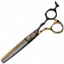 WOLF Degażówki nożyczki praworęczne 6,0 Classy offset fryzjerskie do strzyżenia włosów do salonu linia Professional