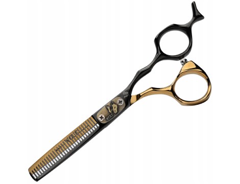 WOLF Degażówki nożyczki praworęczne 5,5 Classy offset fryzjerskie do strzyżenia włosów do salonu linia Professional