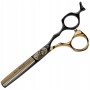 WOLF Degażówki nożyczki praworęczne 5,5 Classy offset fryzjerskie do strzyżenia włosów do salonu linia Professional