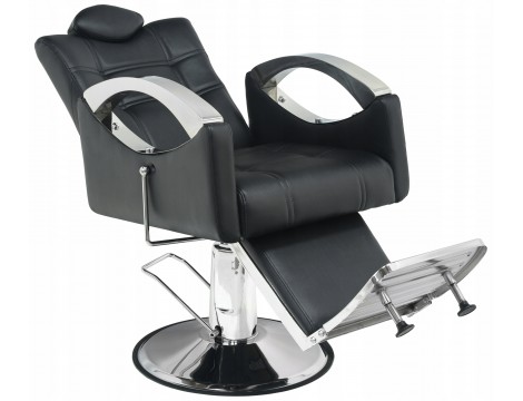Fotel fryzjerski barberski hydrauliczny do salonu fryzjerskiego barber shop Oskar Barberking w 24H - 7