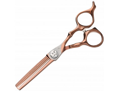 WOLF Degażowki nożyczki praworęczne 5,5 Gox offset fryzjerskie do strzyżenia włosów do salonu linia Professional