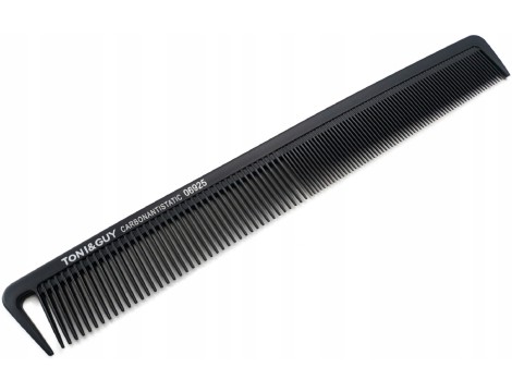 Grzebień fryzjerski włosów prosty karbon T&G 06925